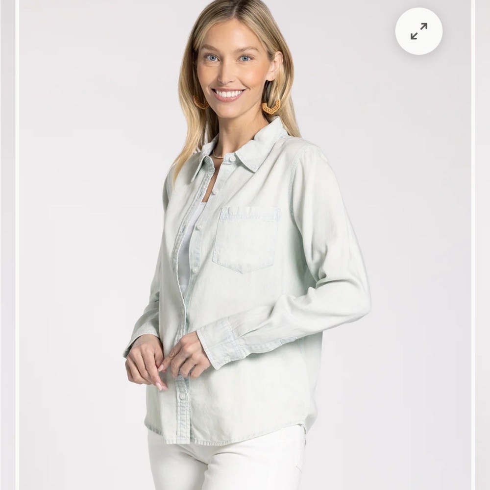 Thread & Supply Shay Top-Sky Wash